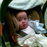 Baby in seat