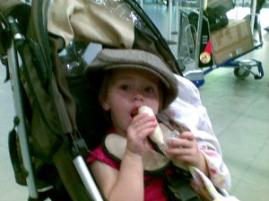 baby in pram