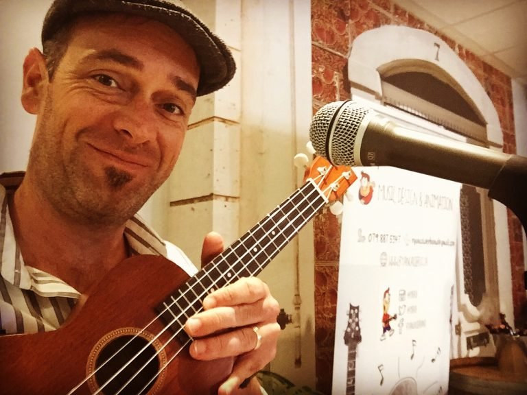 Who doesn't smile when a ukulele enters the room?