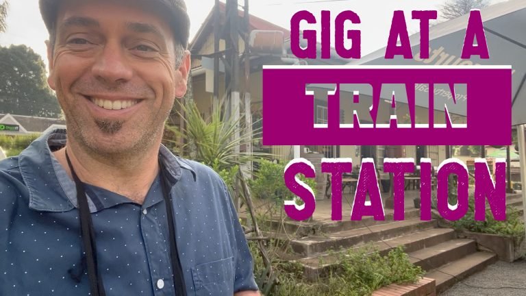 Vlog: Gig at a Train Station