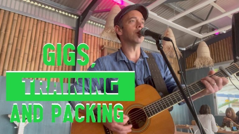 Vlog: More gigs, more training and packing