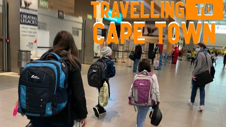 Vlog: Travelling to Cape Town