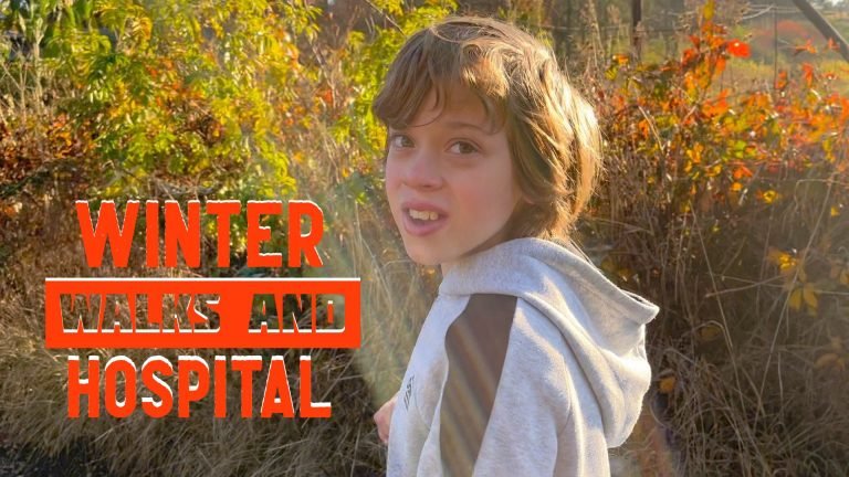 Vlog: Winter Walks and a Weekend in Hospital