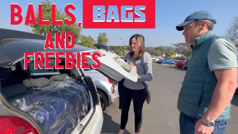Vlog: Balls, Bags and Freebies