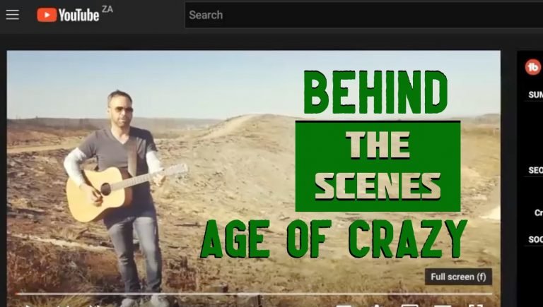 Behind the Scenes: Ryan Calder – Age of Crazy Lyric Video