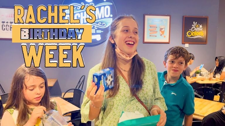 Vlog: Rachel’s Birthday Week